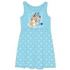 Dívčí šaty BLUEY 5223296 - modré/bez rukávů