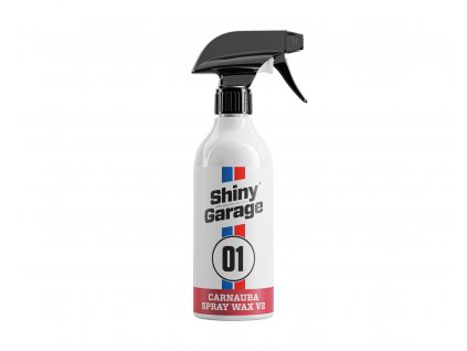 Shiny Garage Carnauba spray wax 500ml tekutý vosk