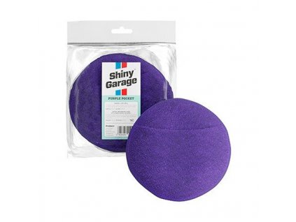 Shiny Garage Purple Pocket Micorfiber Applicator