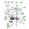 CubCadet, WOLF-Garten, MTD, Riwall pružina napínací kladky pojezdu 732-0429A