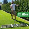 Risisani zapravovací a nivelační brána XXL z nerezové oceli – 160 cm