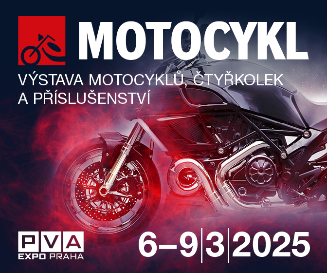 Veletrh Motocykl v Letňanech 6-9/3/2025