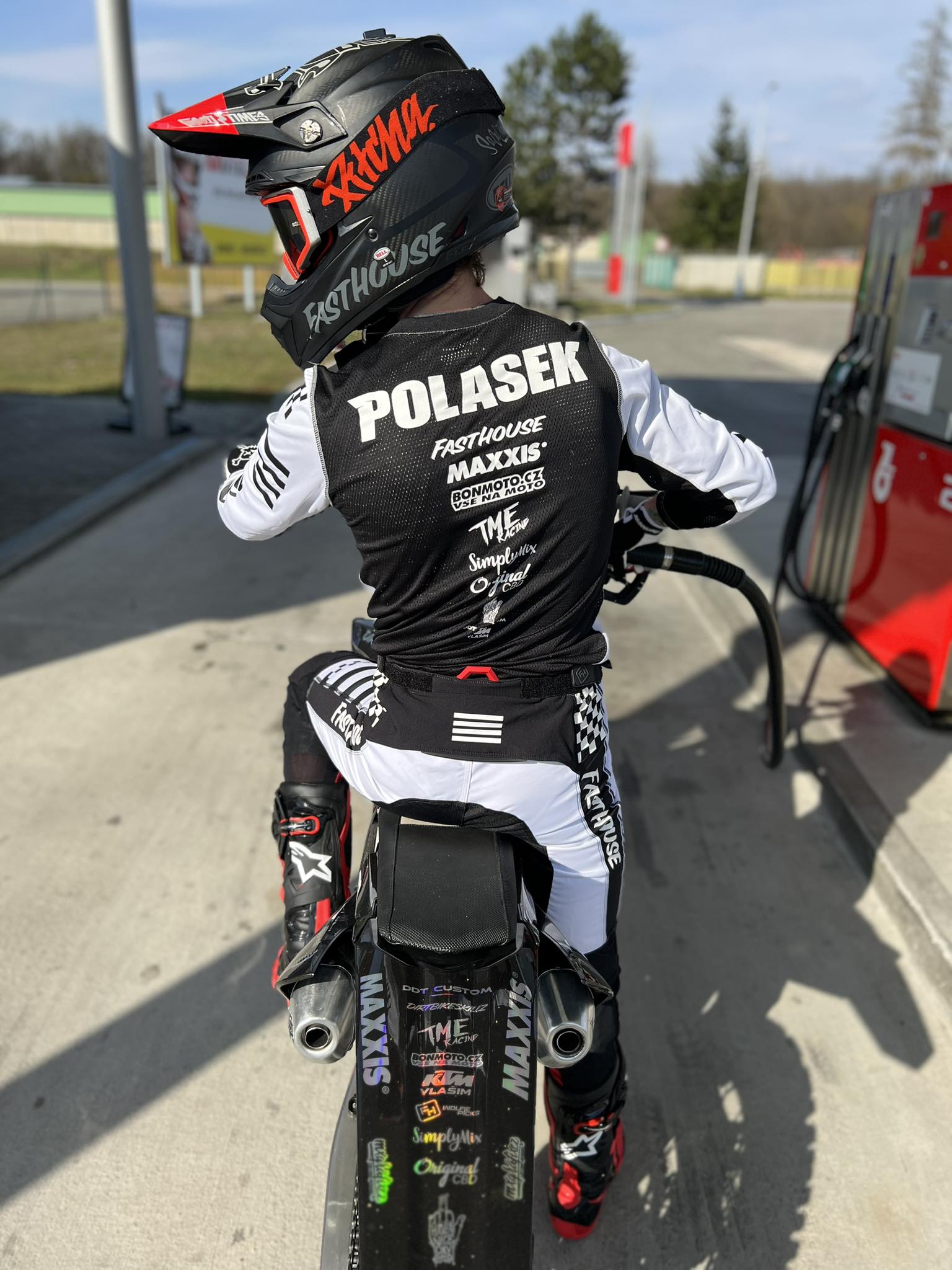 Cooperation with Czech FMX rider Pavel Polášek