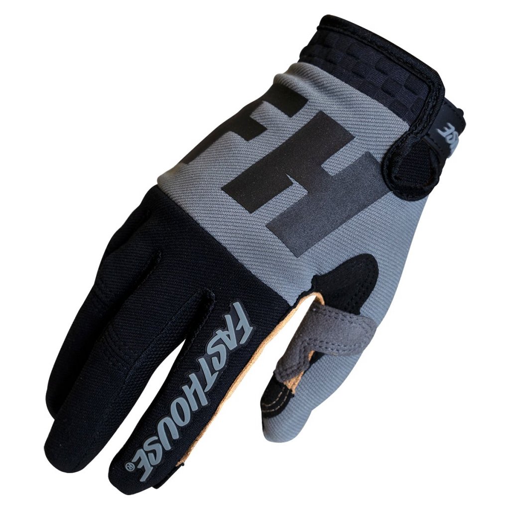 Fasthouse Speed Style Remnant Glove Gray Black 1