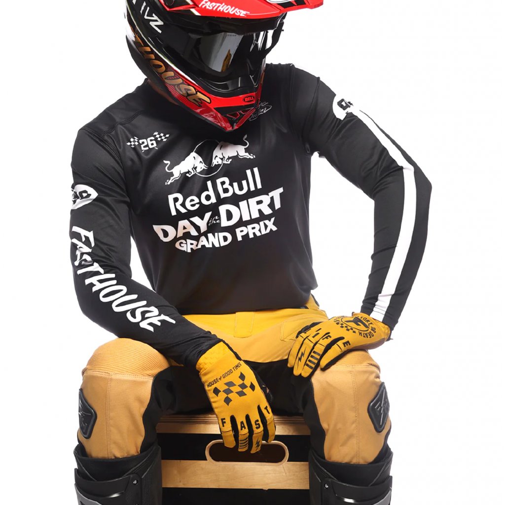 Red and black dirt bike gear deals