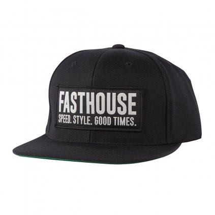Fasthouse Blockhouse Hat 2 black
