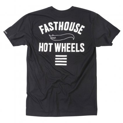 Fasthouse Major Hot Wheels Tee Black 1