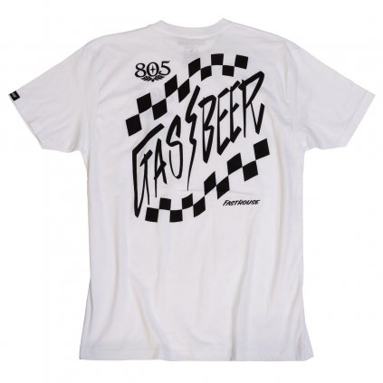 805 Gassed Up Tee White 1