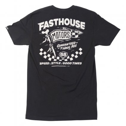 Fasthouse All Out Tee Black 1