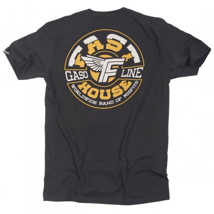 Fasthouse Flight Tee Black 1