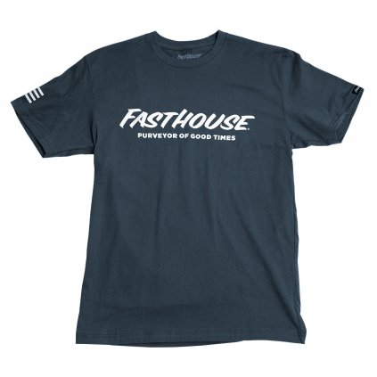 Fasthouse Logo Tee Indigo