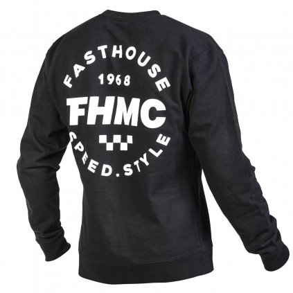 Fasthouse Helix Crew Neck Pullover Black 2