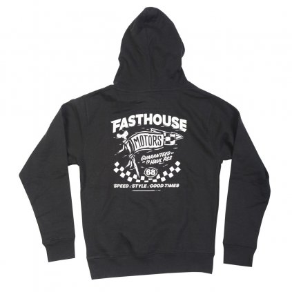 Fasthouse Youth All Out Hooded Pullover Black 2