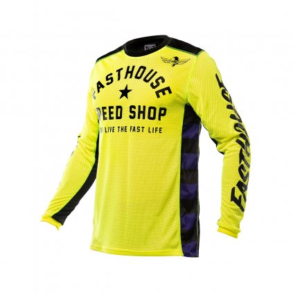 Fasthouse Youth Originals Air Cooled Youth Jersey High Viz