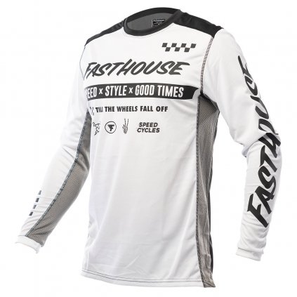 Fasthouse Grindhouse Domingo Jersey White 1