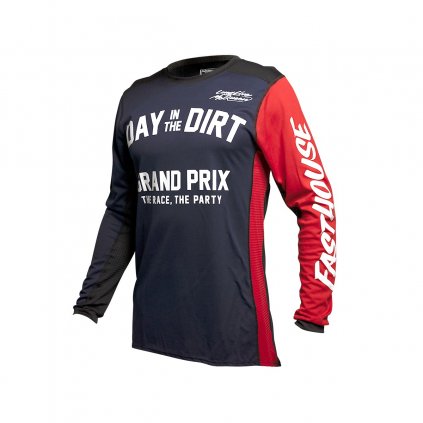 Fasthouse Youth Red Bull Day in The Dirt 24 Jersey Navy Black