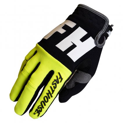 Fasthouse Speed Style Remnant Glove Black High Viz 1