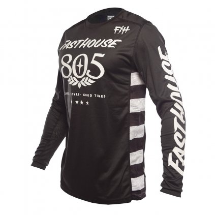 Fasthouse 805 Classic Long Sleeve Jersey Black