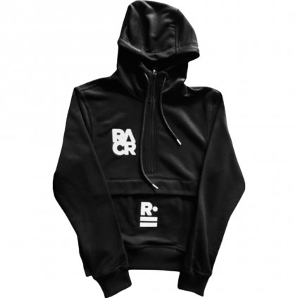 RACR Black Kangaroo Hoodie 1