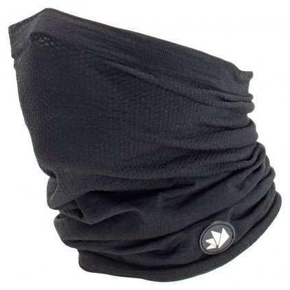 SIXS Merino Wool Neck Warmer Black 1