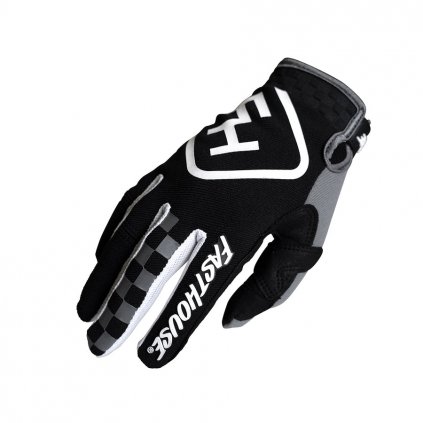 Fasthouse Youth Speed Style Legacy Glove Black Gray 1