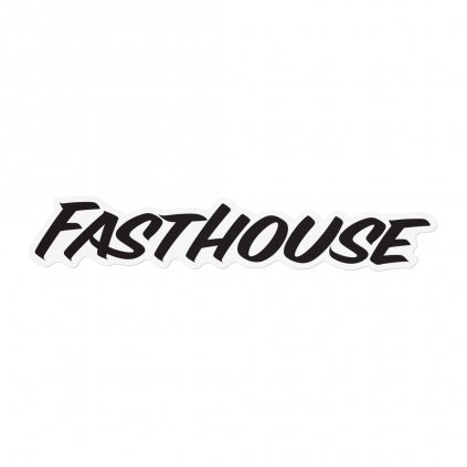White Trademark Sticker fasthouse