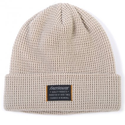 Fasthouse Waffle Beanie Bone 1