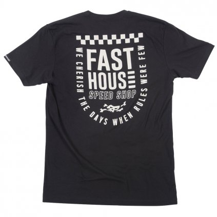 Fasthouse Essential Tee Black 1
