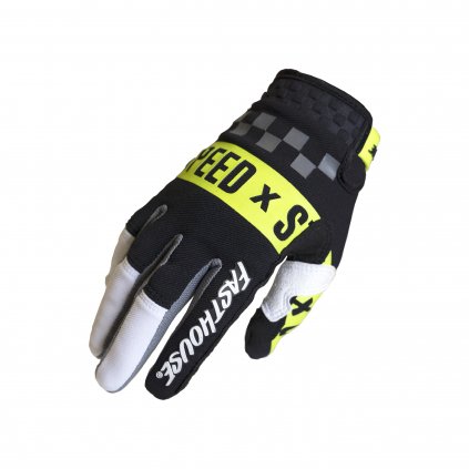 Youth Speed Style Domingo Glove White Black F1