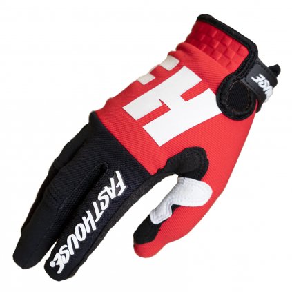 Fasthouse Speed Style Remnant Glove Red Black 3