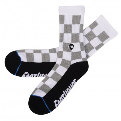 Fasthouse Signal Sock Heather White