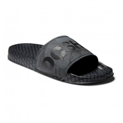 thongs slides dc special edition slides dark greyblack dc shoes mens