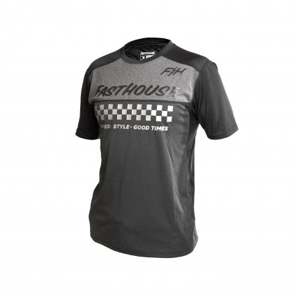 Youth Alloy Mesa SS Jersey Heather Charcoal Black F