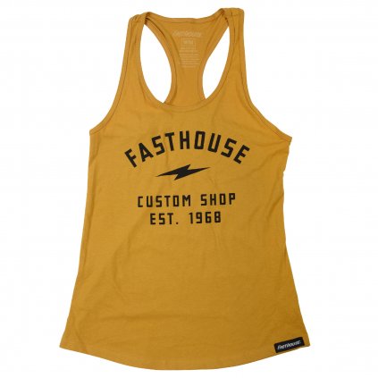 Womens Fundamental Tank Vintage Gold F