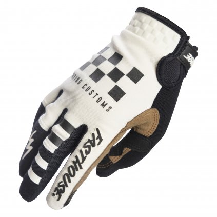 Speed Style Hot Wheels Glove White Black 2