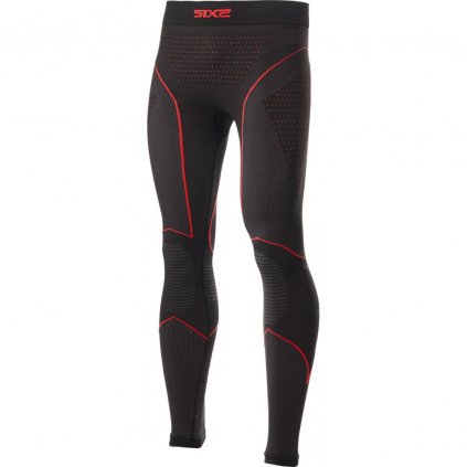 SIXS BlazeFit Thermo Leggings Black Red 1