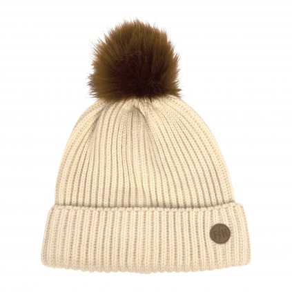 Women's Glow Beanie Natural F