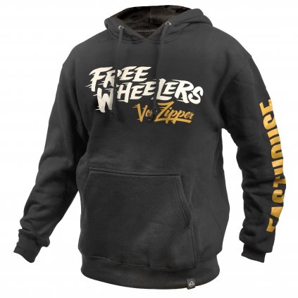 VonZipper Free Wheelers Hooded Pullover Black F