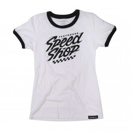 Womens Haste Tee White Back F