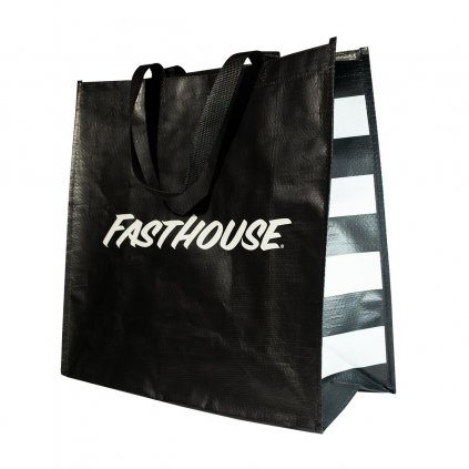 Fasthouse Reusable Tote Bag Black White