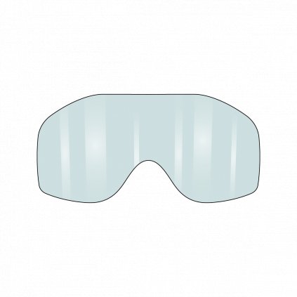 VZ Sizzle Spare Lexan Lens, Clear