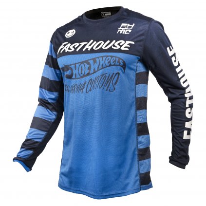 Hot Wheels Grindhouse Jersey  Electric Blue F