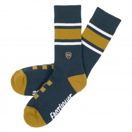 Venice Sock Navy Gold 1