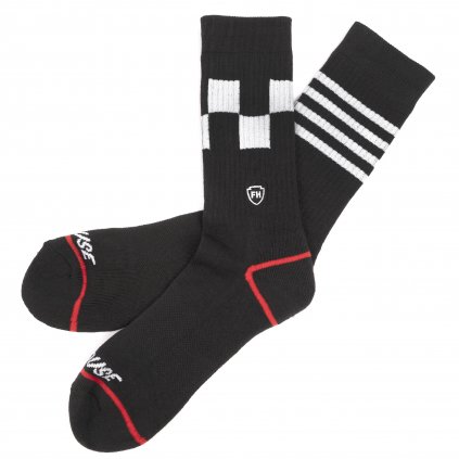 Clash Performance Crew Sock Black