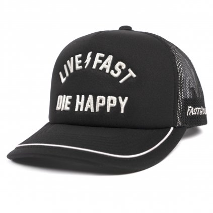 Happy TrucKer Hat Black F