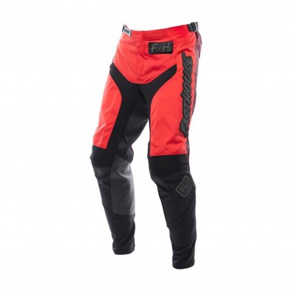 Fasthouse Youth Grindhouse Pant Red Black dětské MX kalhoty