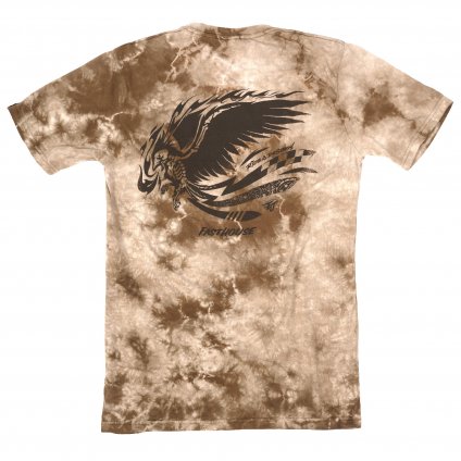 Emil Johansson Live And Enjoy Tee Tie Dye Brown White B