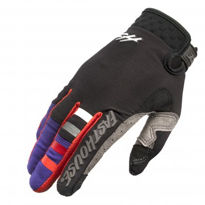 Elrod Evoke Gloves Black Purple 1