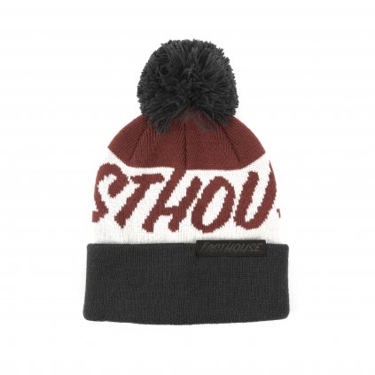 Youth Fastball Beanie Rust Smoked Navy B