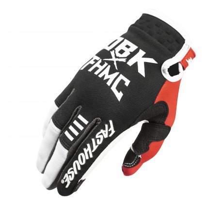 Speed Style Twitch Glove Black Red 1
